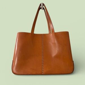 Wilsons Leather Tan Tote Bag